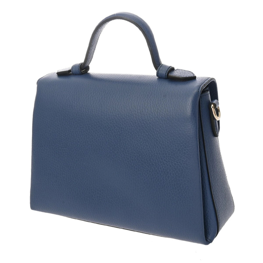 Gucci Shoulder Interlocking Leather Chain Bag Blue
